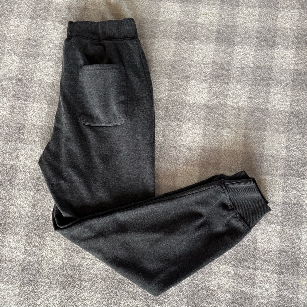 SP Active Men's Jogger Sweatpants, Size Medium Dark Gray